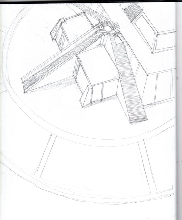 600x722 Bird Eye View Of Ziggurat By Vic626