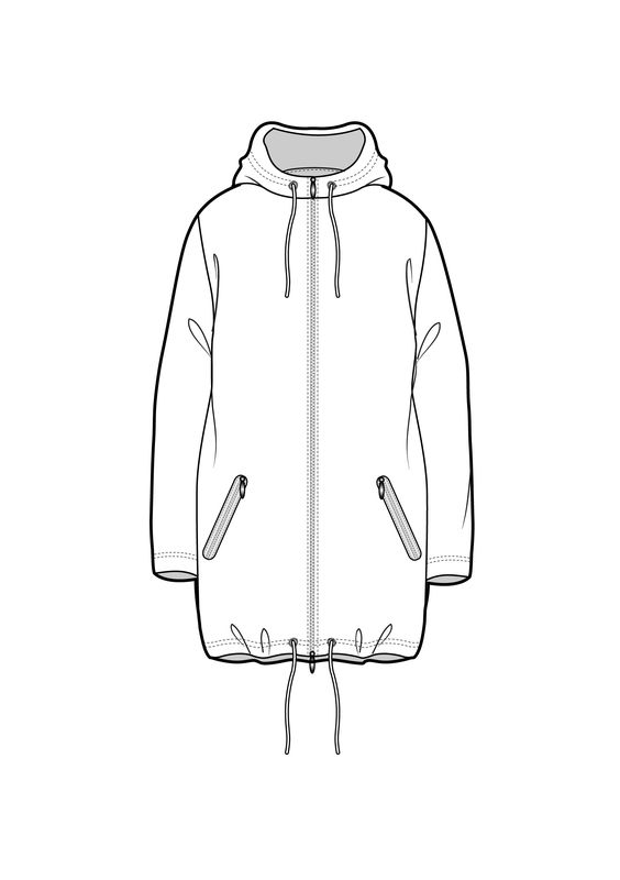 564x800 Line Drawing Scketch