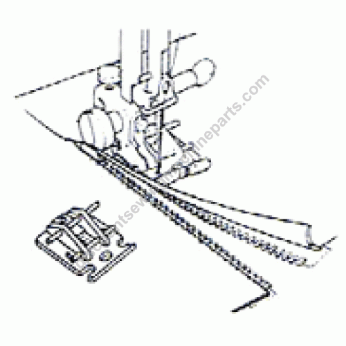 500x500 Type A Regular And Invisible Zipper Foot