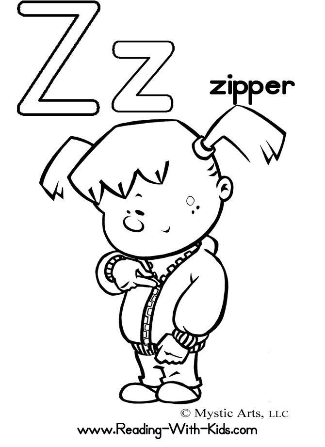 670x922 Zipper Coloring Pages