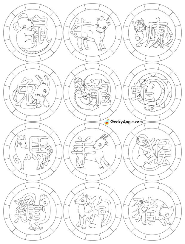 620x820 Drawn Zodiac Cute