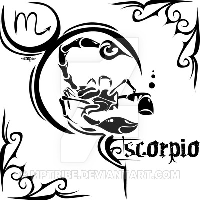 400x400 Zodiac Sign Tattoo Scorpio By Mptribe