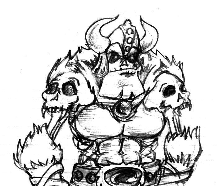 699x600 Cartoon Zombie Viking By Shadowcatxavier