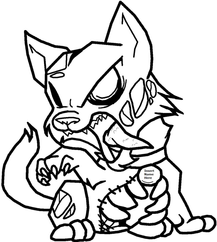 846x944 Zombie Cat Lineart By Xbox Ds Gameboy