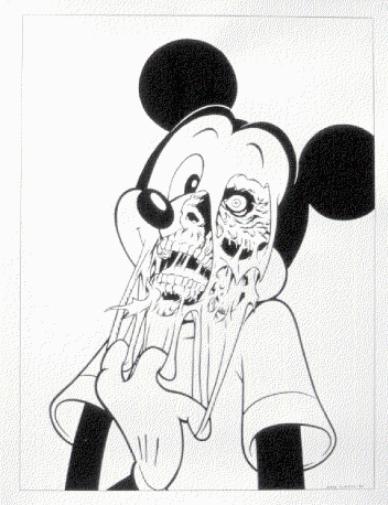 352x458 Zombie Mickey Mouse Zombie Cartoon, Cartoon Drawings And Drawings