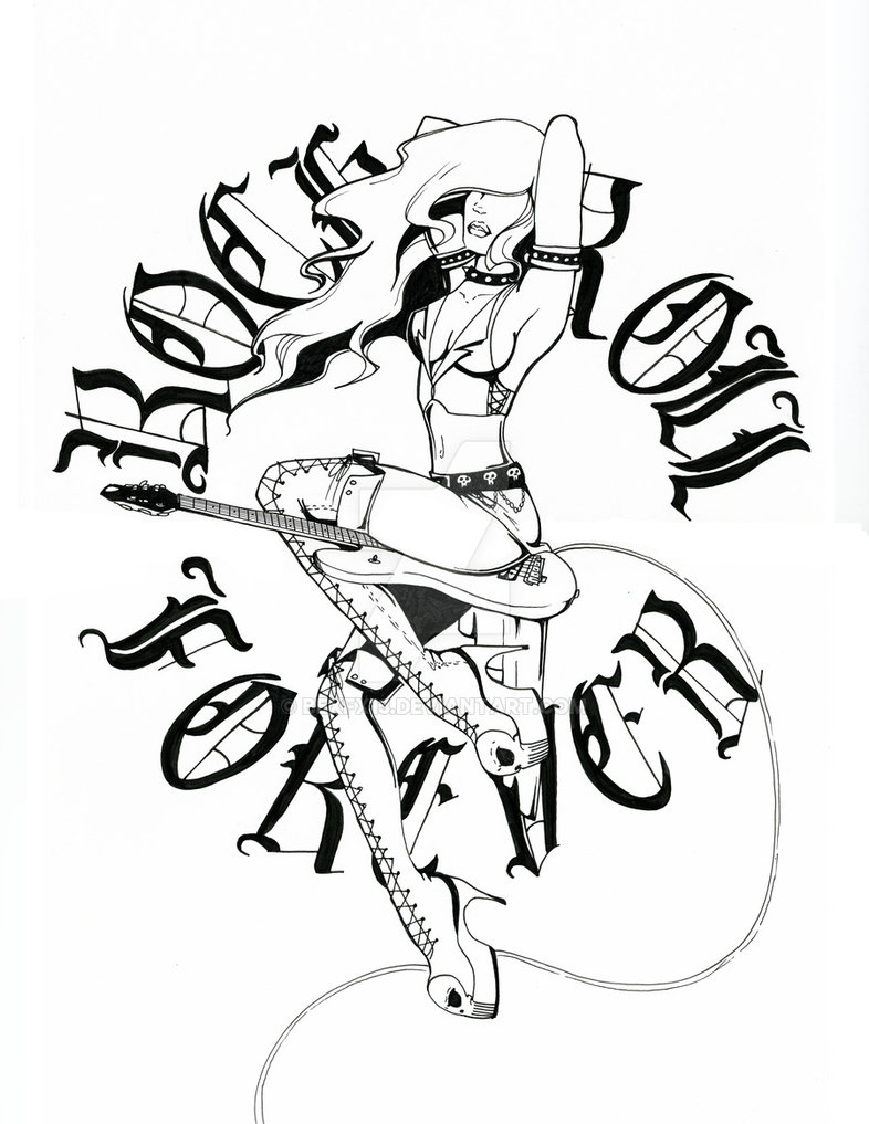 786x1017 Pin Up Rocker By Bexfx13