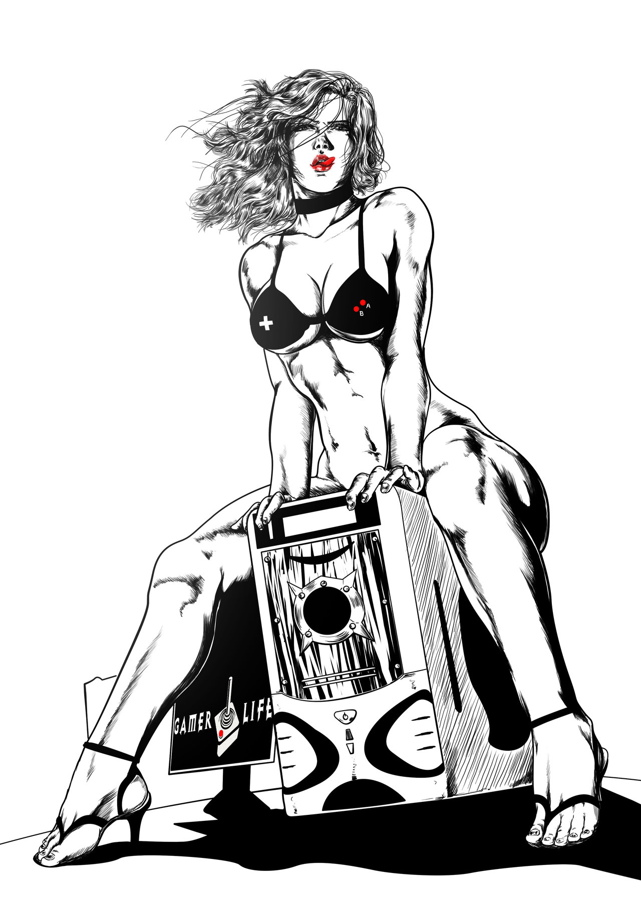 1280x1803 Black And White Pin Up Girl Drawings Best Pin Up Girl Tattoo