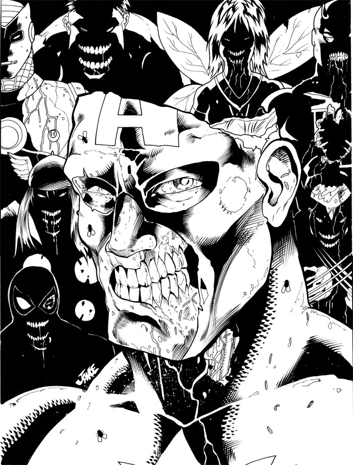 700x921 Marvel Zombies By Inker Guy