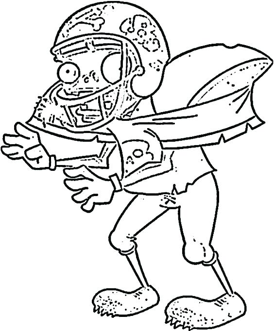 564x682 Plants Coloring Page Plants Vs Zombies Coloring Pages Zombie