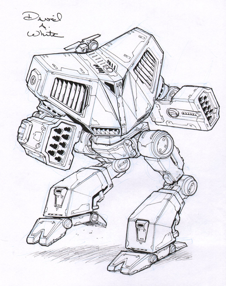 796x1004 Battle Cobra Mech Sketch By Mecha Zone