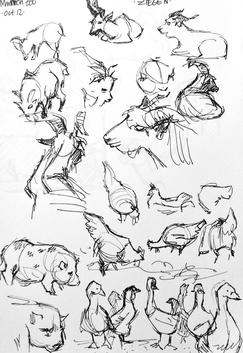 840x1220 Drawings Zoo Animals Emily Bee