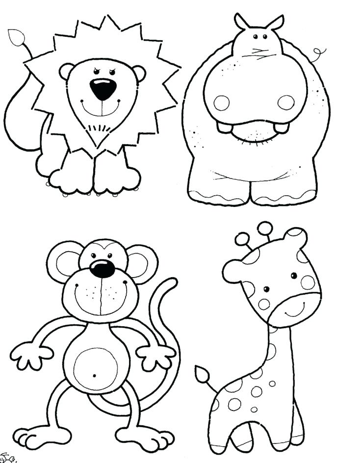 687x944 Free Printable Zoo Animals Coloring Pages Sensational Design Ideas