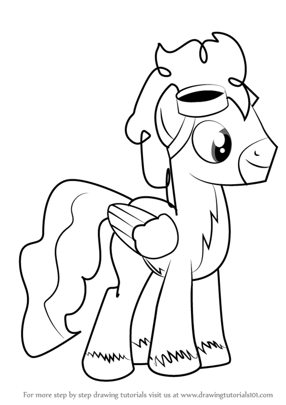 566x800 Learn How To Draw Silver Zoom From My Little Pony
