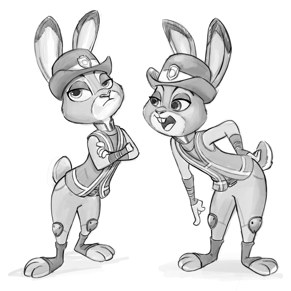 1200x1200 Learning Drawing Principles Zootopia
