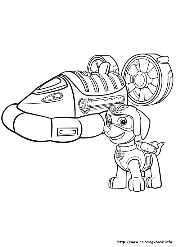 567x794 Paw Patrol Coloring Picture Colouring