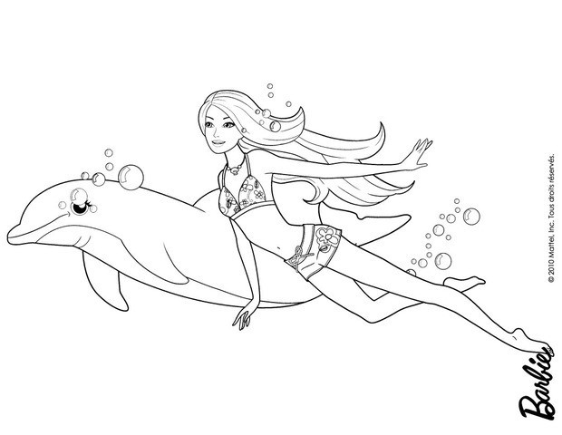620x480 Zuma And Merliah Playing Under The Sea Printable Coloring Pages