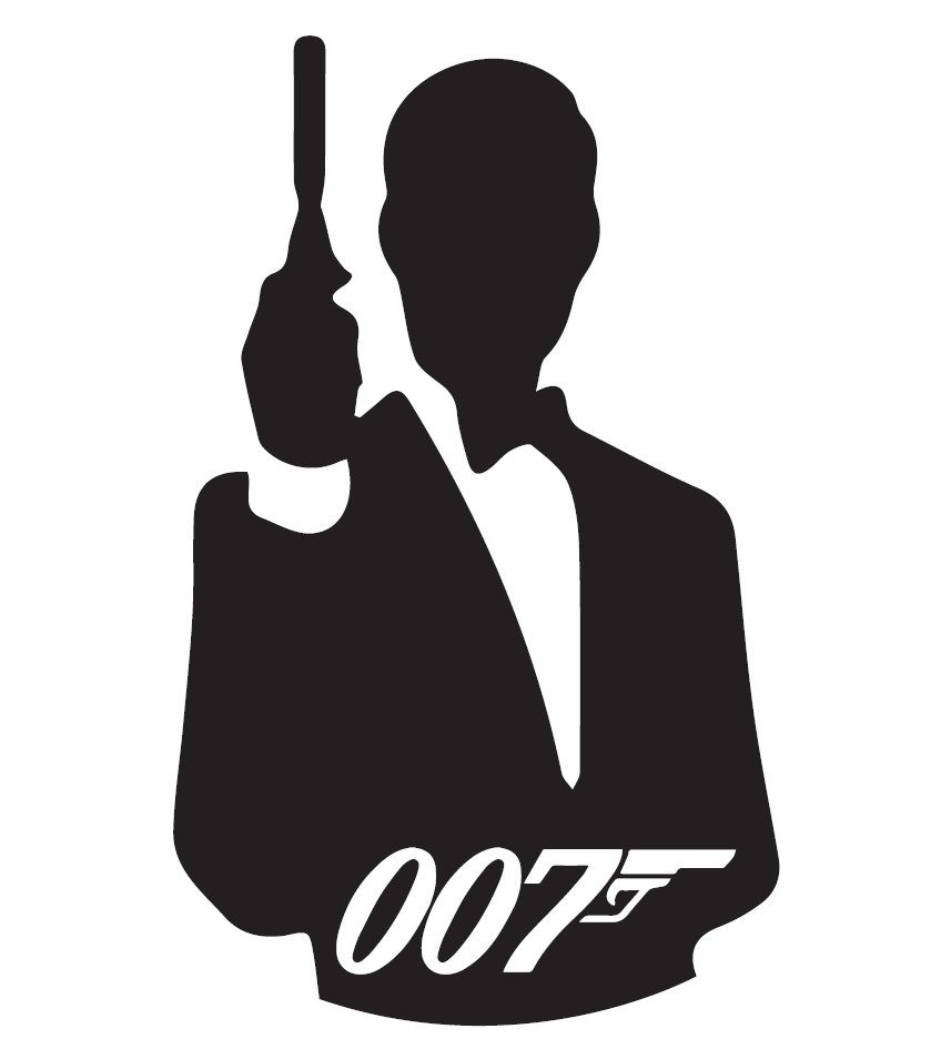 007 Silhouette at GetDrawings | Free download