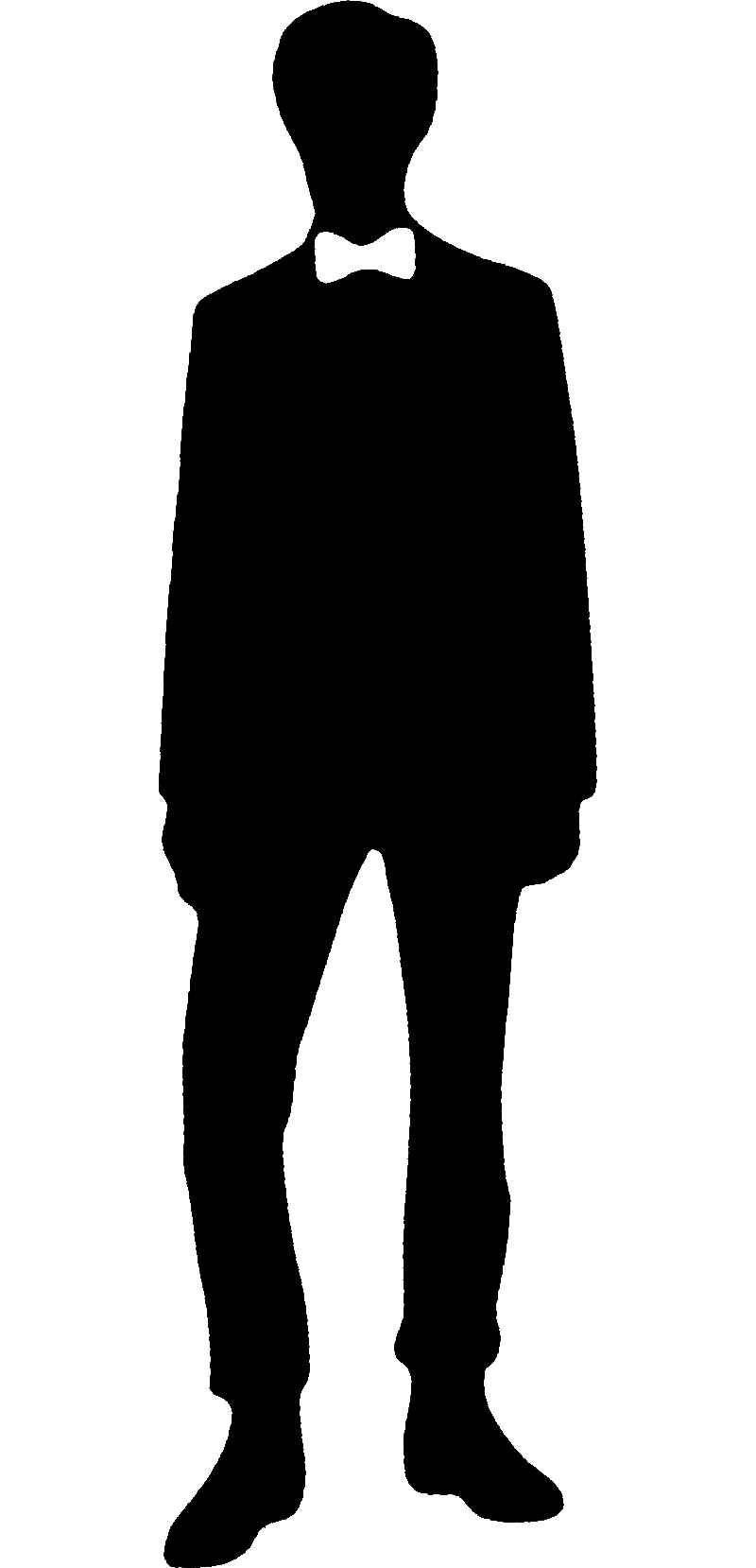 800x1658 11th Doctor Who Bow Tie Silhouette.jpg Crafting