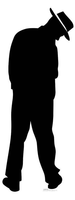 302x800 Advanced Graphics Gangster Silhouette Standup Amp Reviews Wayfair