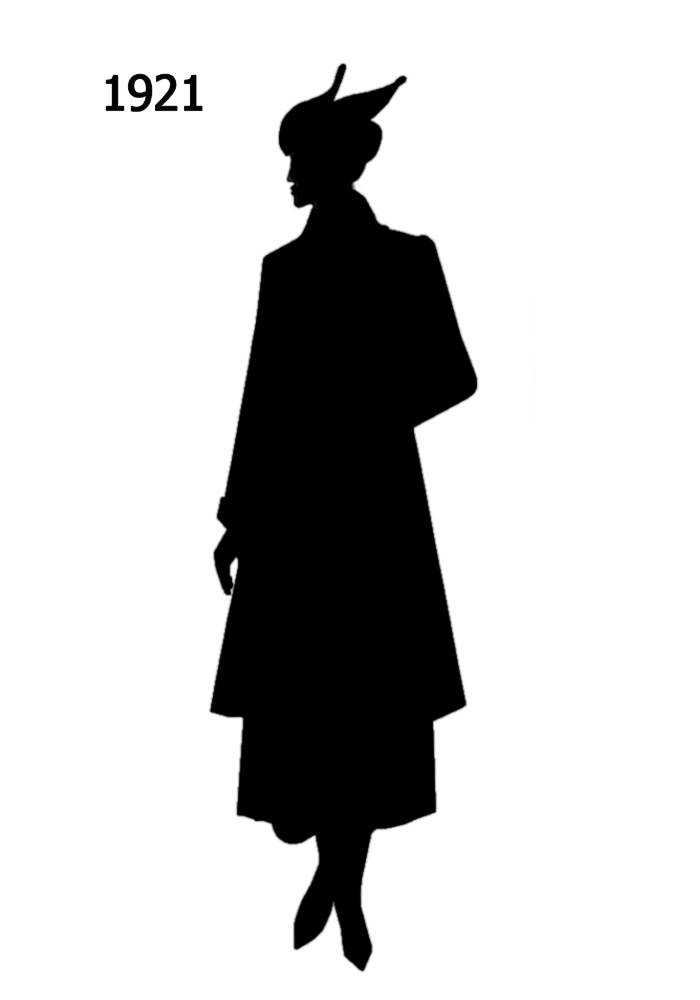 700x1000 Black Silhouettes 1920 To 1930 In Costume History