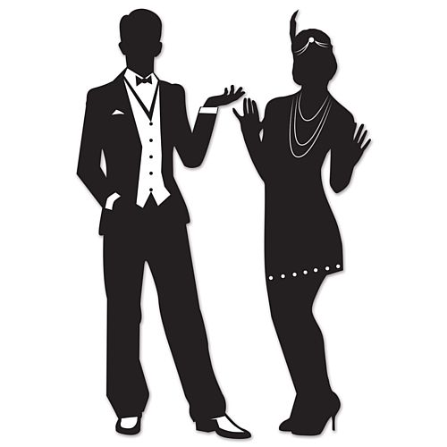 500x500 Gatsby Silhouettes