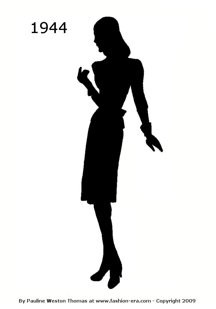 700x1000 Costume History Silhouettes