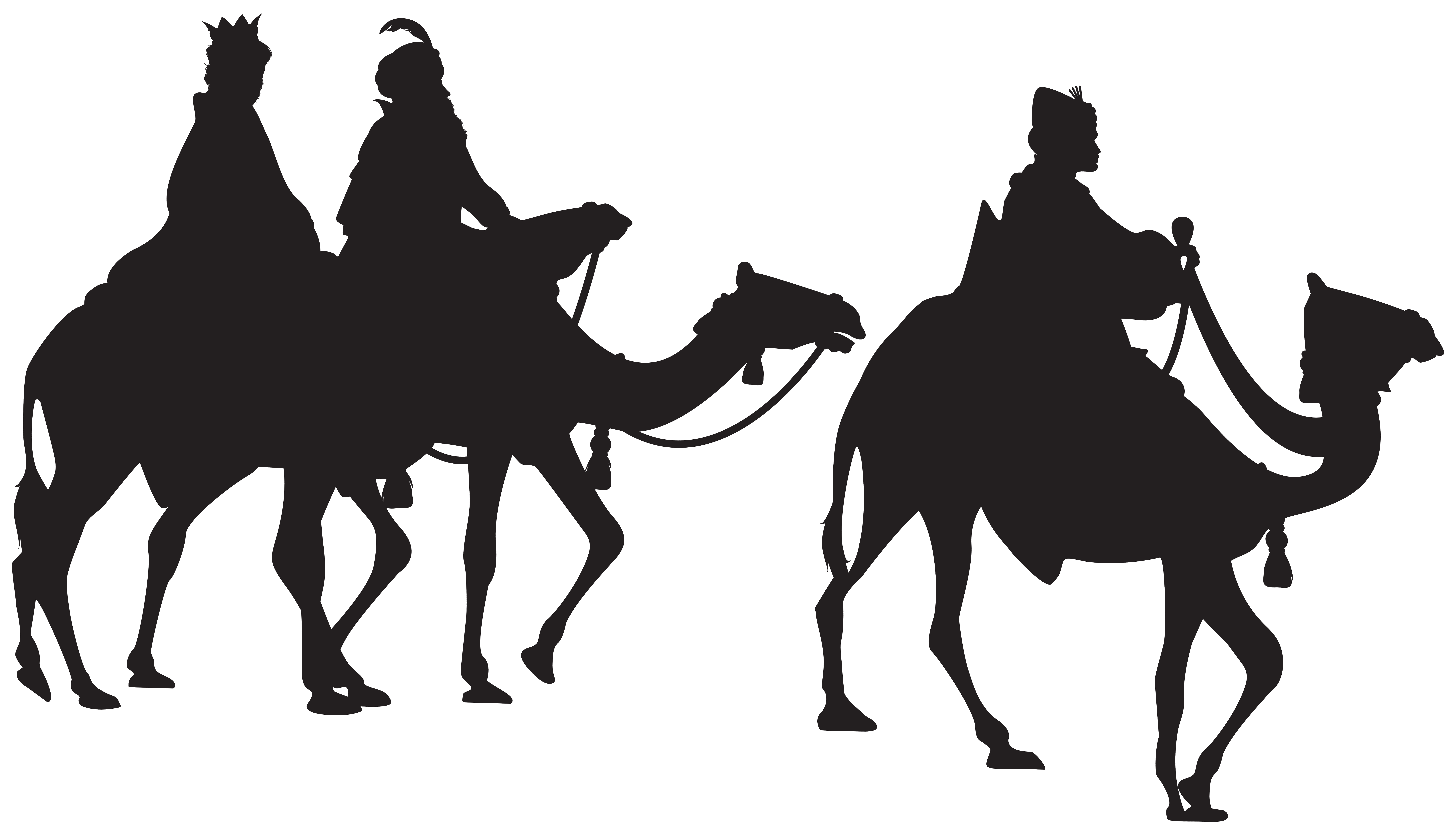 8000x4617 Three Kings Silhouette Png Clip Art Imageu200b Gallery Yopriceville