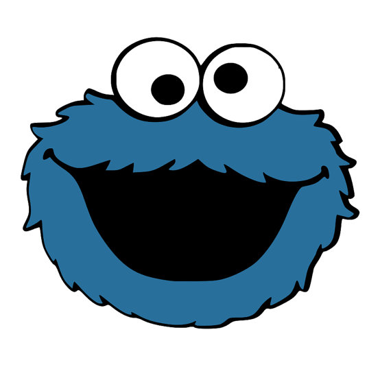 570x570 Cookie Monster 3 Layered Svg Cut File Cricut Silhouette