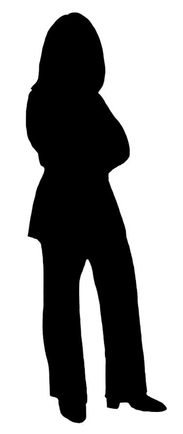 375x886 Silhouettes Of People