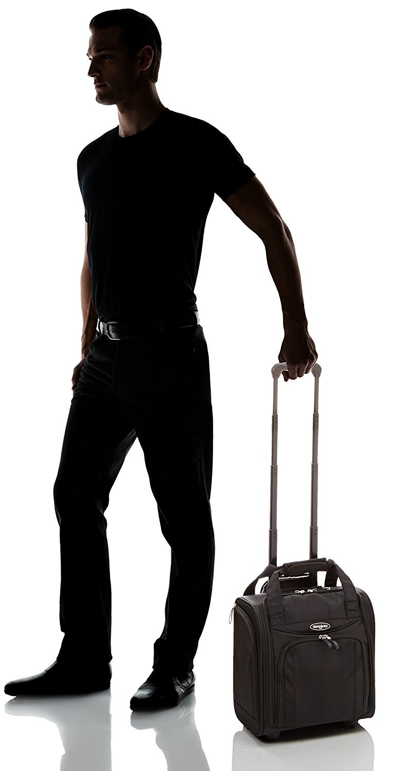 793x1500 Samsonite Wheeled Underseater Small, Black, One Size
