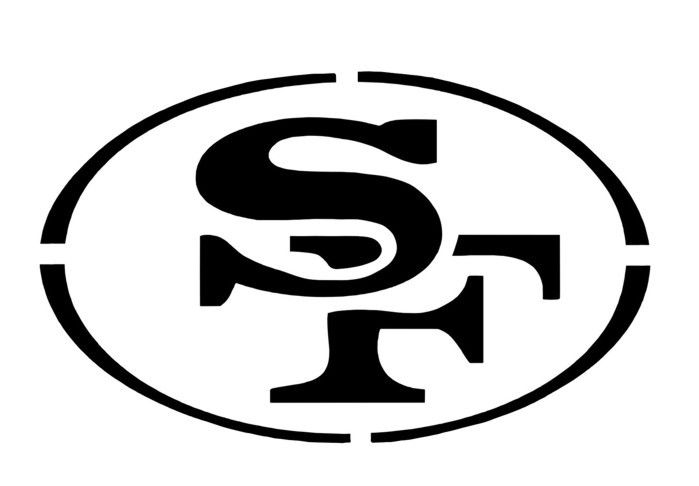 49ers Silhouette at GetDrawings | Free download