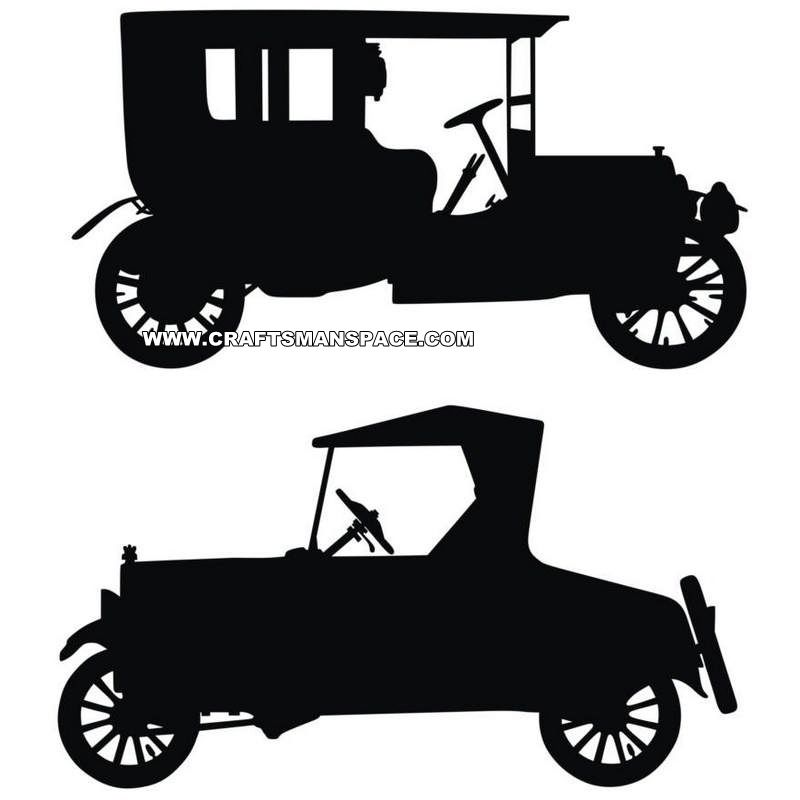 800x800 Old Car Silhouettes Silhouette Fonts Car
