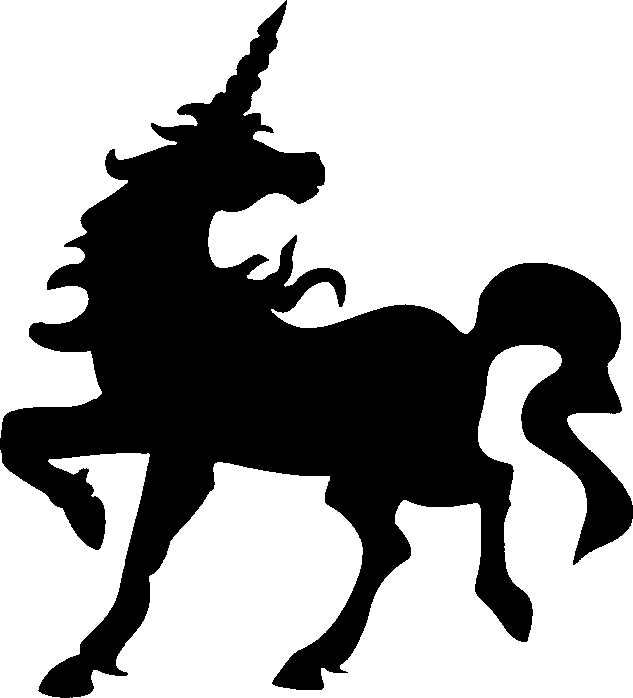 633x698 Image 1 Lets Get Crafty! Unicorn Stencil