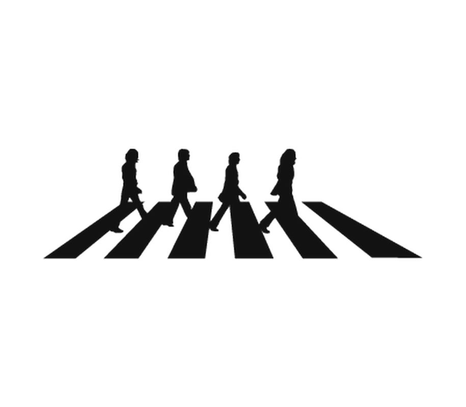 915x800 Beatles Abbey Road Decal