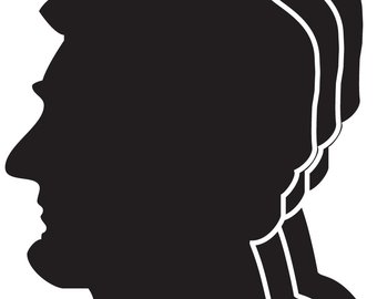 340x270 Presidents Die Cuts, President Confetti, Abraham Lincoln Die Cuts