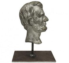 236x216 Period, Young Abraham Lincoln, Silhouette Lithograph, Rare, Circa