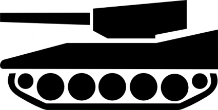 425x215 Tank Silhouette Clip Art Vector, Free Vector Images