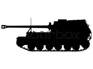 320x240 Tank Of War Ww2 Stock Vector Colourbox