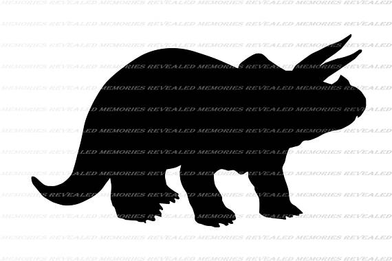 570x380 Triceratops Svg File Dinosaur Svg File Dinosaur Cricut File