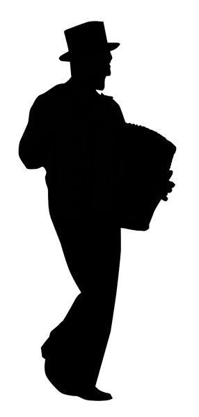 Accordion Silhouette at GetDrawings | Free download