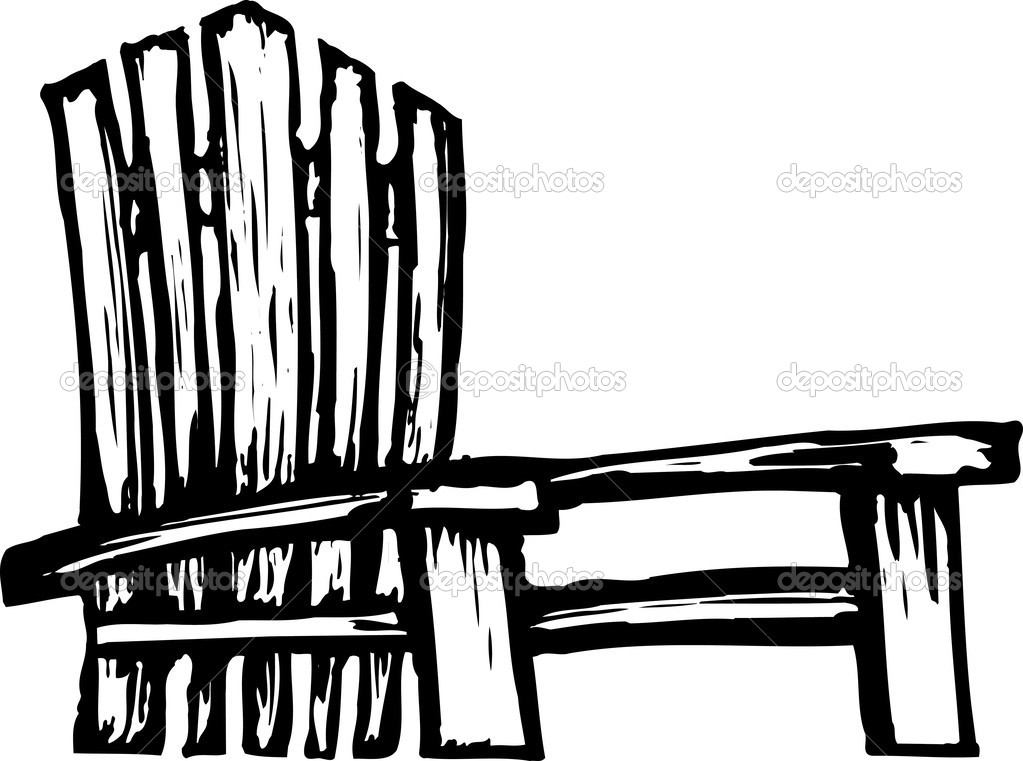 Adirondack Chair Silhouette
