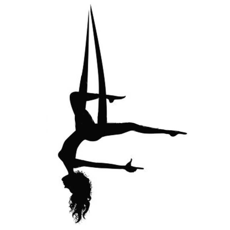 Aerial Silks Silhouette at GetDrawings | Free download