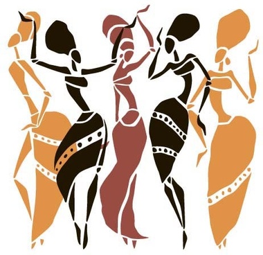 380x368 African Woman Silhouette Vector Free Vector Download (7,476 Free
