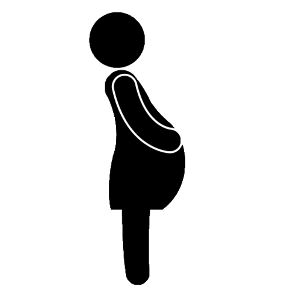 600x600 Pregnant Woman With Clipart