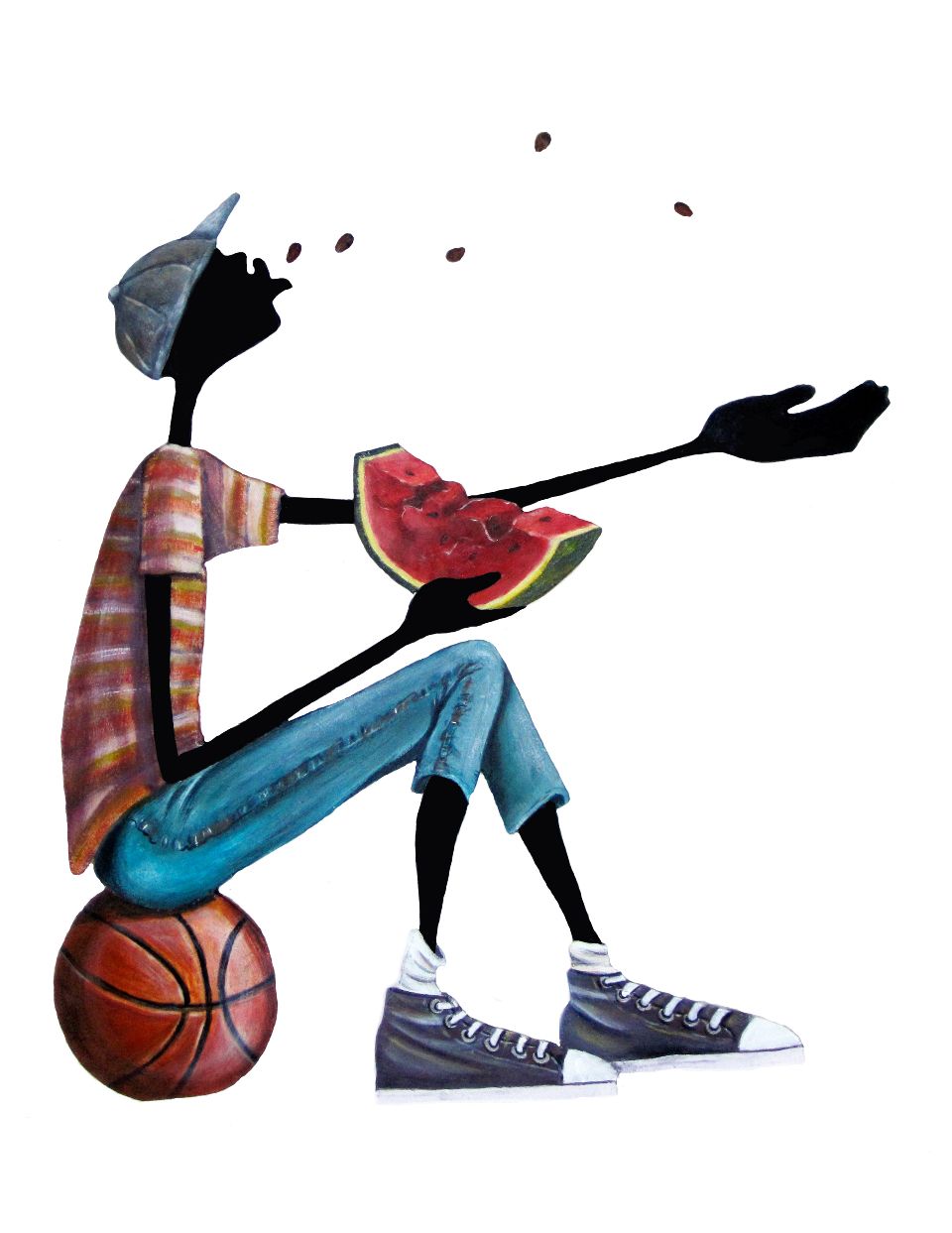 960x1243 Watermelon Boy