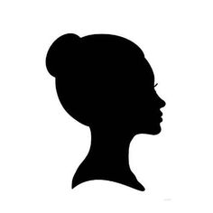 236x236 African American Woman Silhouette