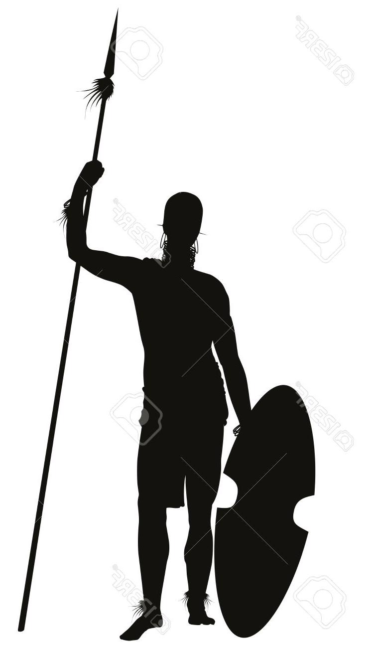 749x1300 Best Hd African Warriors Vector Image