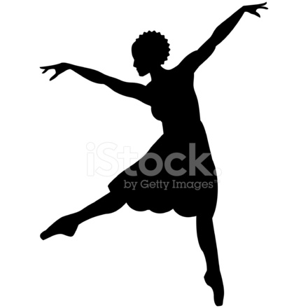 440x440 African Dancer Stock Vector