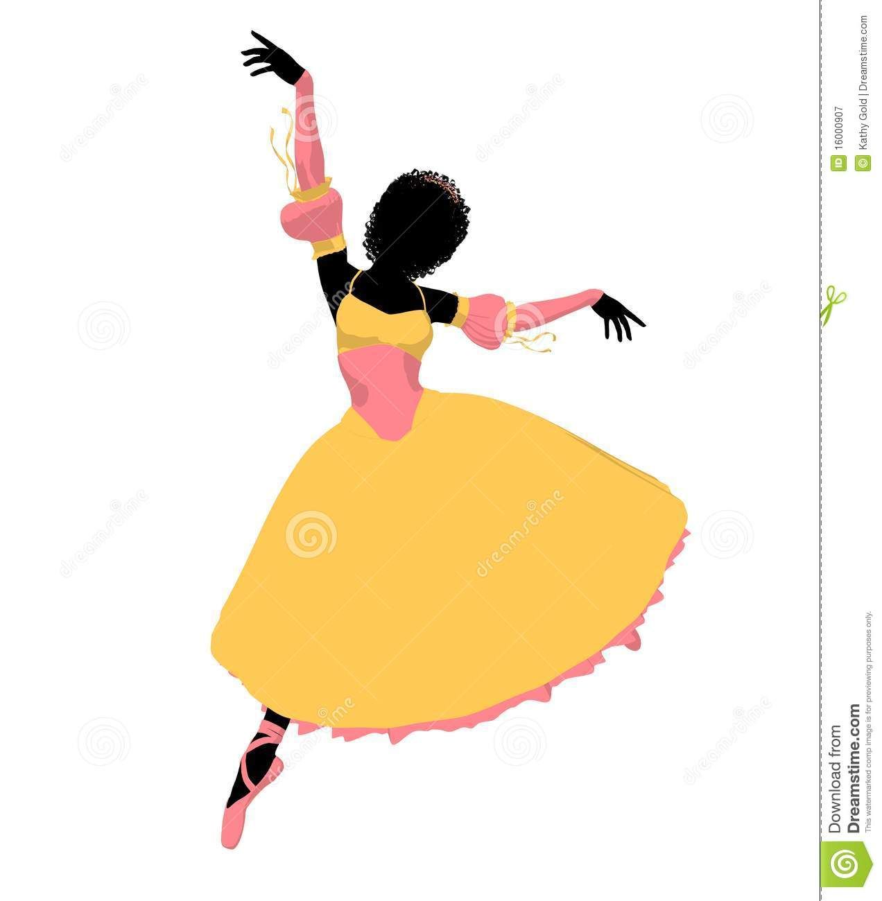 1272x1300 African Dancer Silhouette African American Ballerina