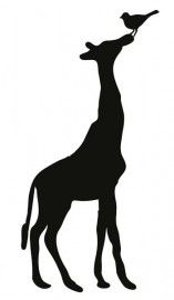 157x270 Vector Silhouettes Of Many Different African Animals In Profile